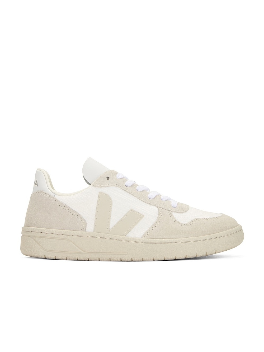 - NEW Veja V-10 Sneakers in White, Natural, & Pierre BT